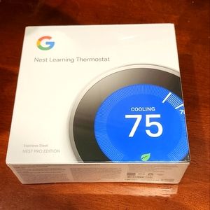 SOLD!!! Google Nest Learning Thermostat 3rd Gen Stainless Steel T3008US